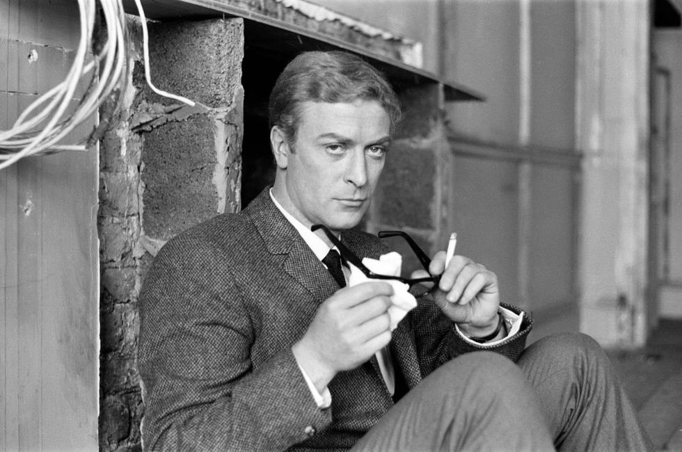 michael caine on the set of the ipcress file, 21st september 1964 photo by ron burtonmirrorpixgetty images