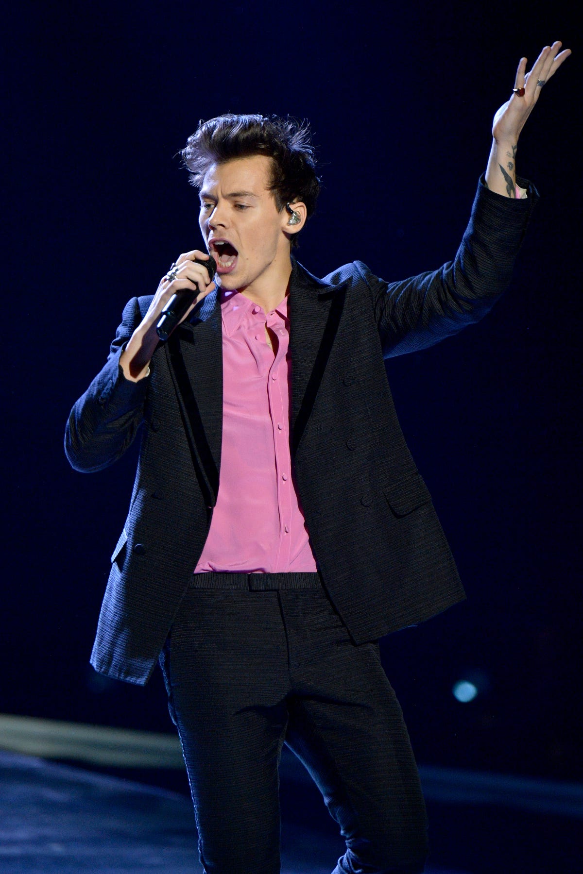 Harry Styles Might Have Been the Real Star of the VS Runway Show