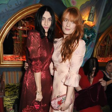 susie cave and florence welch attend the nick cave the bad seeds x the vampires wife x matchesfashioncom party