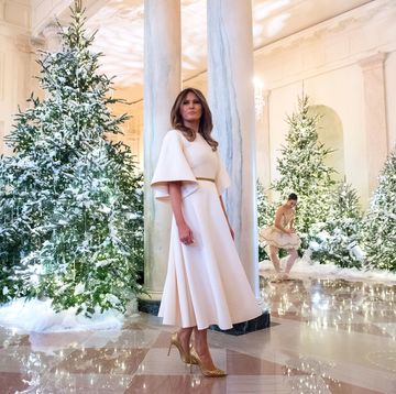 Melania Trump White House Christmas 2017