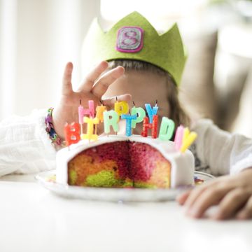 Child, Toddler, Baby, Sweetness, Food, Play, Eating, Crown, Sitting, Party hat, 