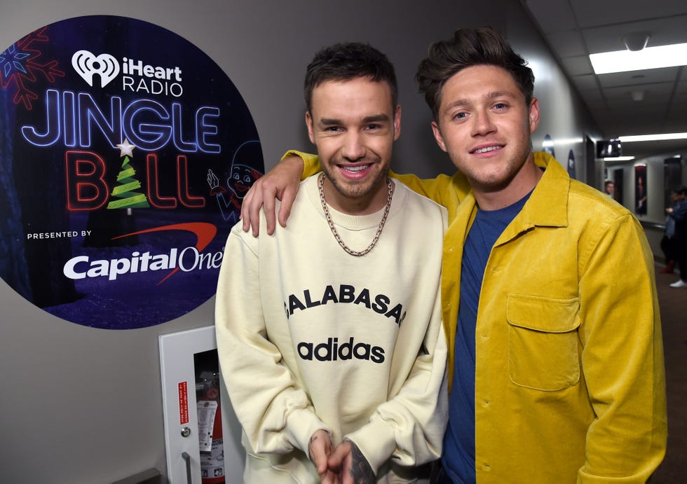 inglewood, ca december 01 editorial use only no commercial use liam payne l and niall horan attend 1027 kiis fms jingle ball 2017 presented by capital one at the forum on december 1, 2017 in inglewood, california photo by kevin mazurgetty images for iheartmedia