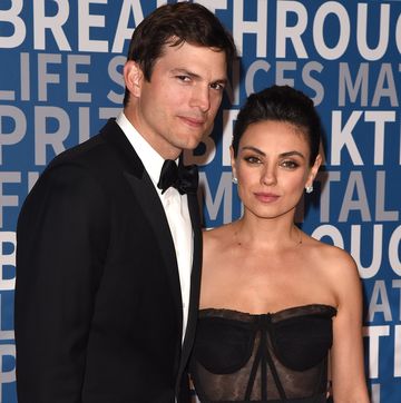 mountain view, ca   december 03  actors ashton kutcher l and mila kunis attend the 2018 breakthrough prize at nasa ames research center on december 3, 2017 in mountain view, california  photo by c flaniganfilmmagic