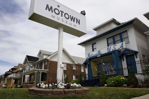 to go with afp story by rob lever, entertainment us music company motown the motown museum in detroit, michigan, june 16, 2009 fifty years after the birth of motown, the music lives on as a legacy for a city that has seen more than its share of hard times in the past decades       afp  photojim watson photo credit should read jim watsonafp via getty images