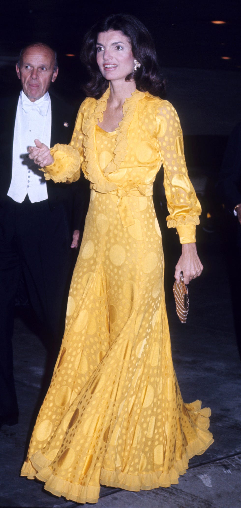 jackie kennedy con vestido de lunares