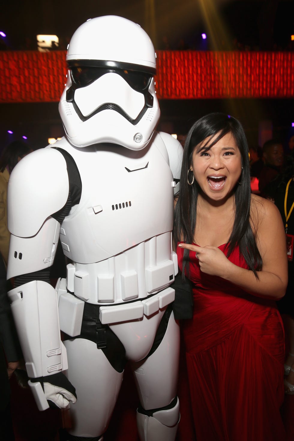 Kelly Marie Tran Star Wars Red Carpet