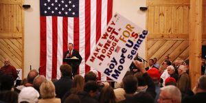 Event, Flag, Crowd, Flag of the united states, Veterans day, Flag Day (USA), Speech, 