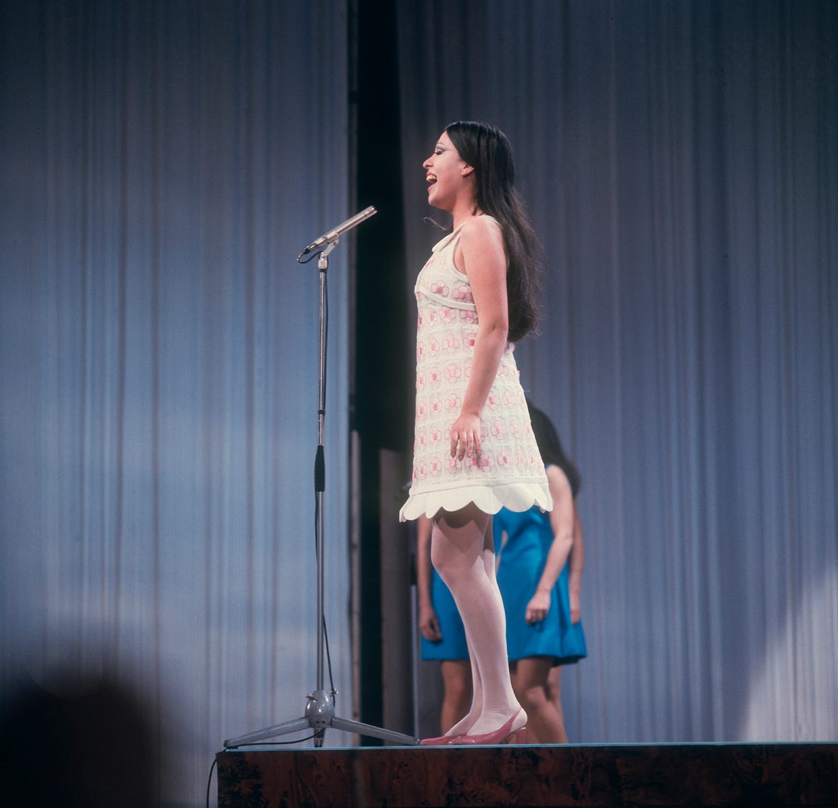 Massiel, sobre el vestido que llevó a Eurovisión en 1968: "Le dije a André Courrèges, si usted me hace este traje, yo gano seguro"