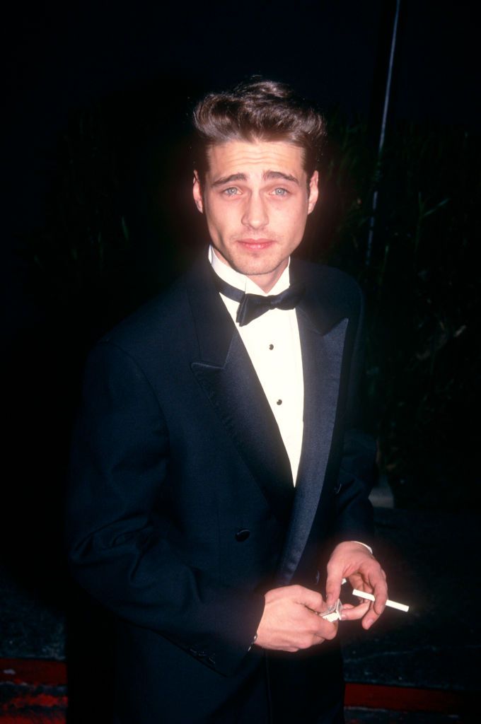 universal city, ca march 17 beverly hills 90210 star jason priestley poses for a portrait before the 1992 peoples choice awards on march 17, 1992 at universal studios in universal city, california photo by ron davisgetty images