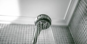 Shower, Water, Plumbing fixture, Room, Net, Plumbing, Shower head, Architecture, Bathroom, Tap, 