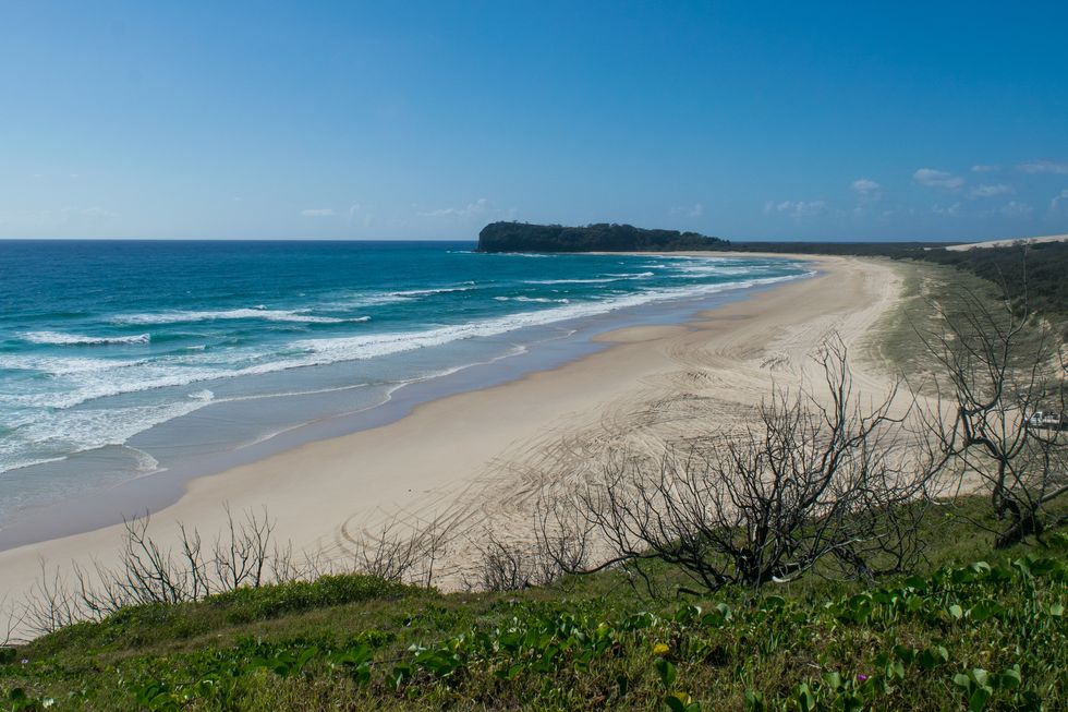 Fraser Island Coastline Indian Head