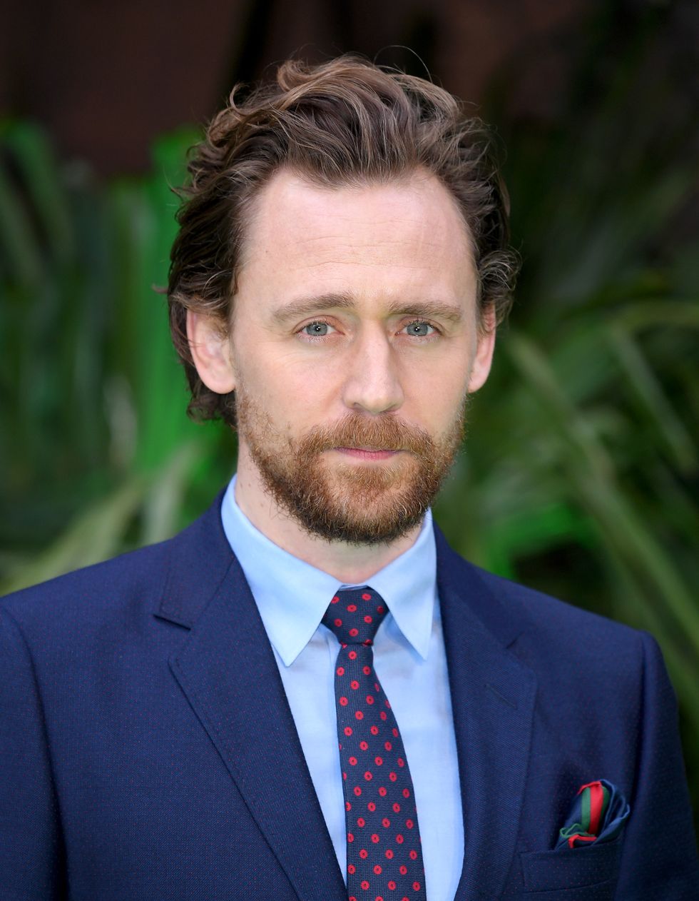 Tom Hiddleston has grown a full beard and you'll have an opinion