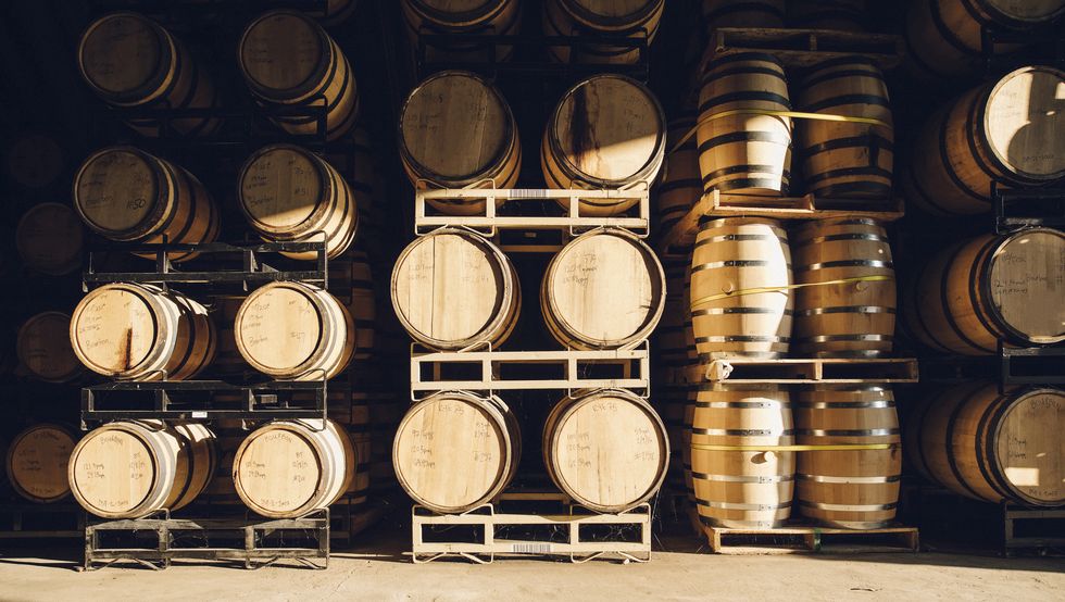 Barrel, Winery, Wine cellar, 