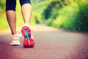 Woman walking