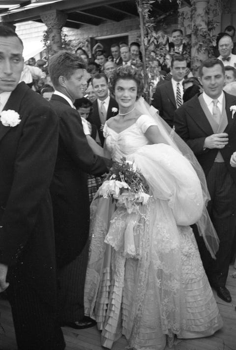 Jackie Onassis Kennedy's Wedding Dress - Wedding Dress of Jacqueline ...