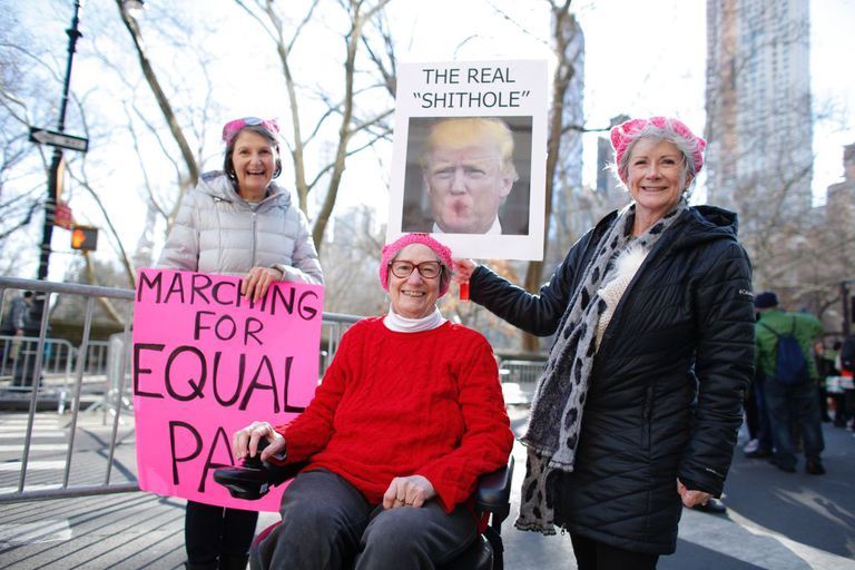 women's march 2018, women's march nyc