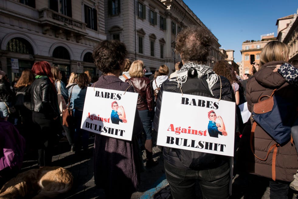 women's march 2018, women's march rome