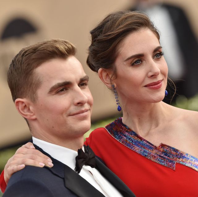 los angeles, ca   january 21  actors dave franco and alison brie attend the 24th annual screen actors guild awards at the shrine auditorium on january 21, 2018 in los angeles, california  photo by axellebauer griffinfilmmagic