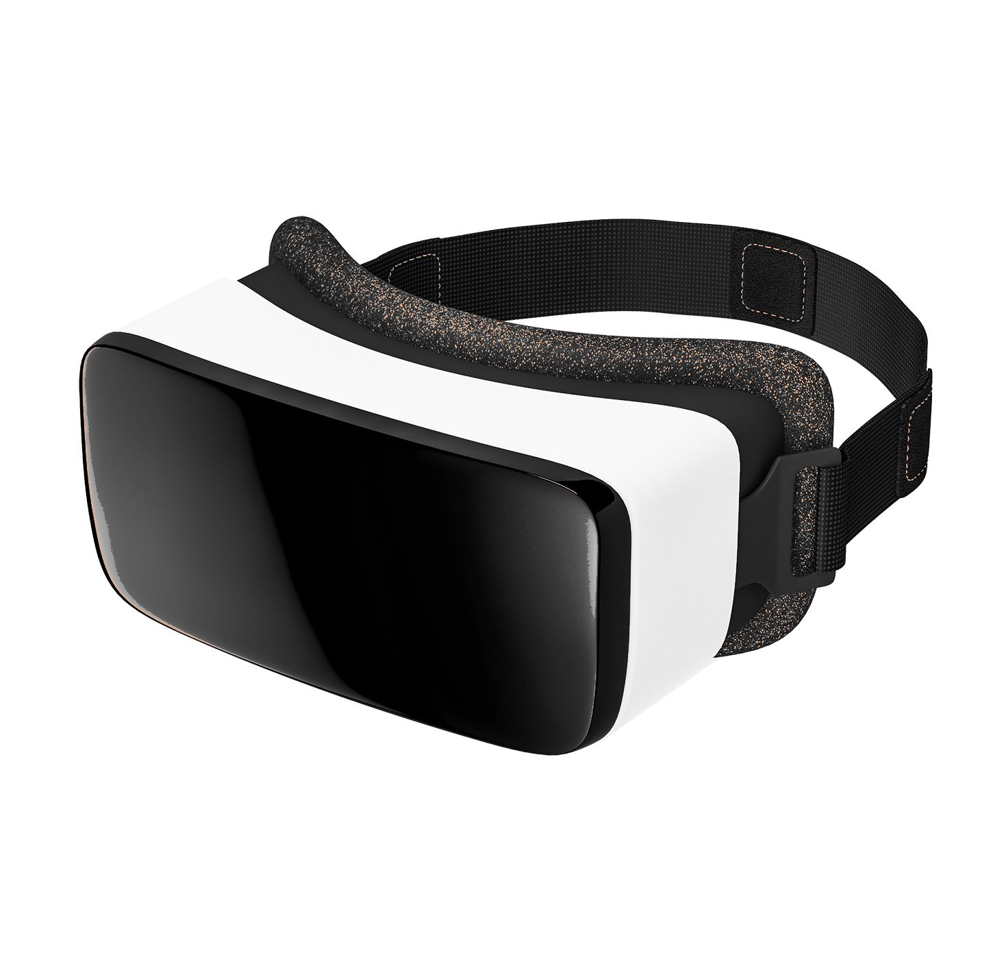 Casque De Réalité Virtuelle Vr, Rendu 3D