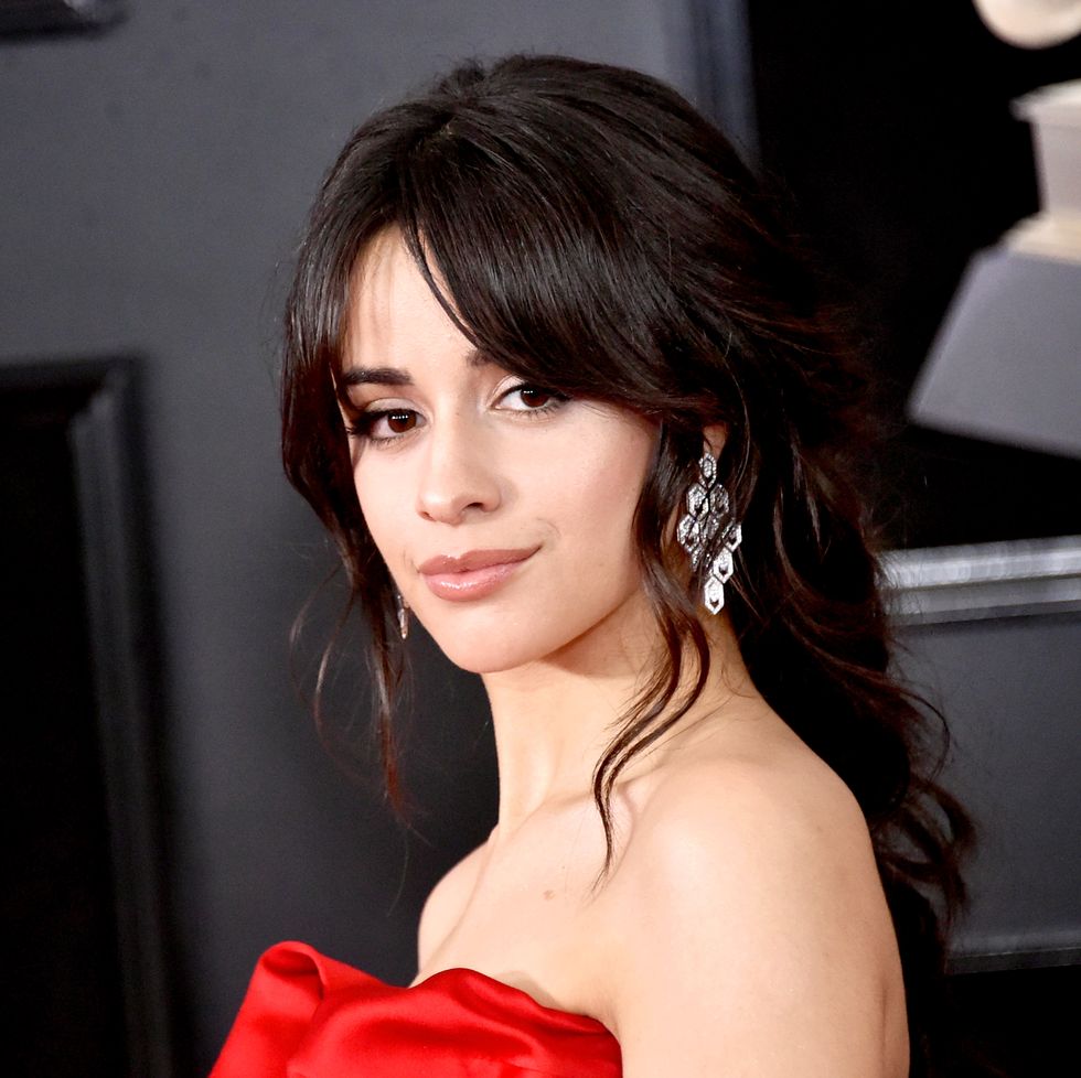 new york, ny   january 28  recording artist camila cabello attends the 60th annual grammy awards at madison square garden on january 28, 2018 in new york city  photo by mike coppolafilmmagic