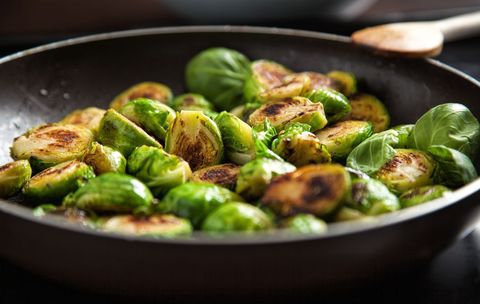 brussels sprouts high in fiber 