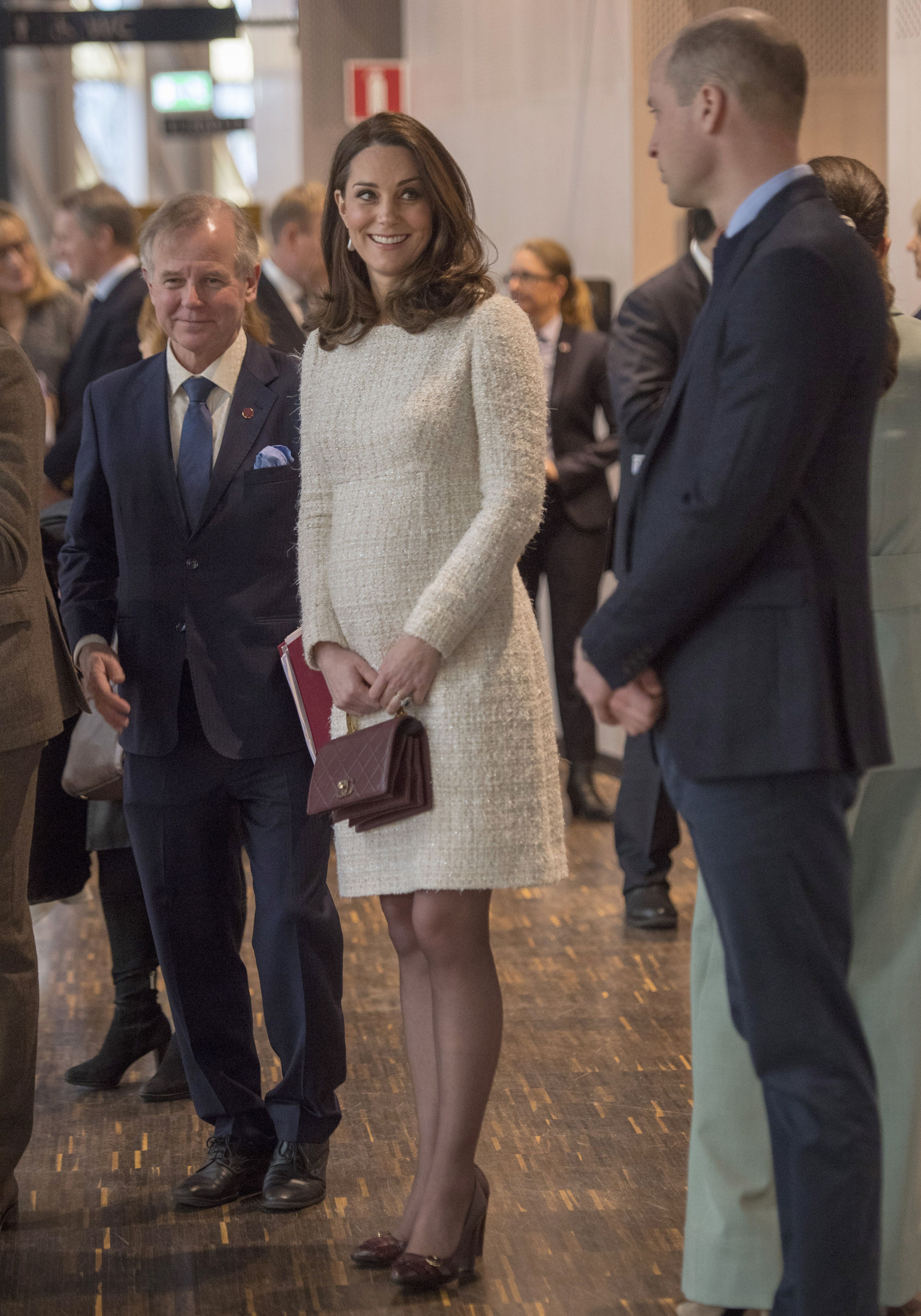 Kate Middleton Carries a Chanel Bag in Sweden