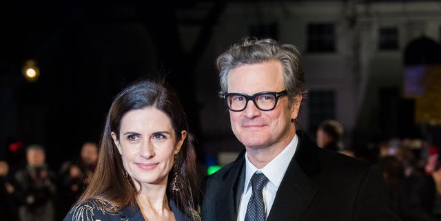 Colin Firth and His Wife