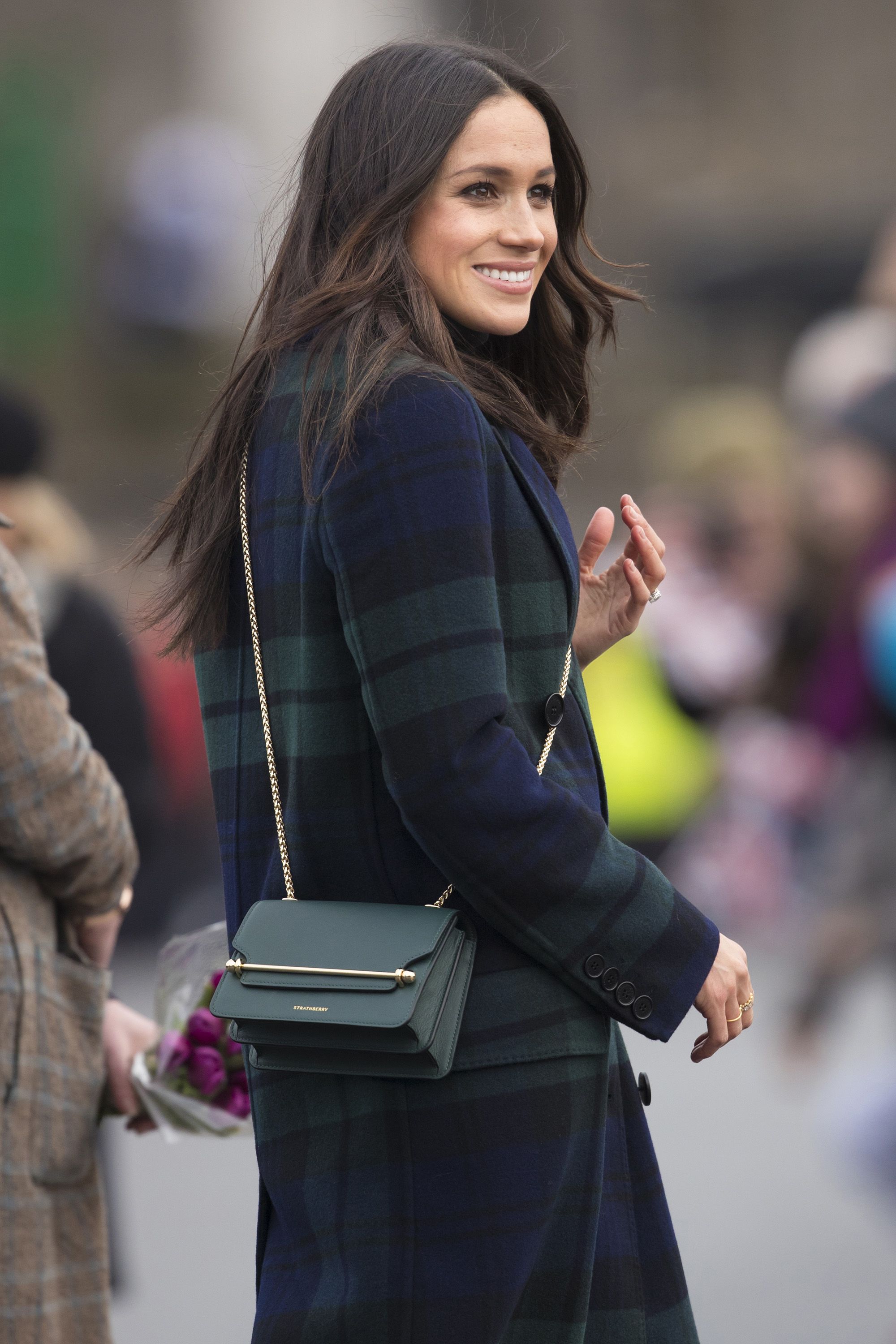 Meghan Markle's Best Strathberry Handbag Moments - Dress Like A Duchess