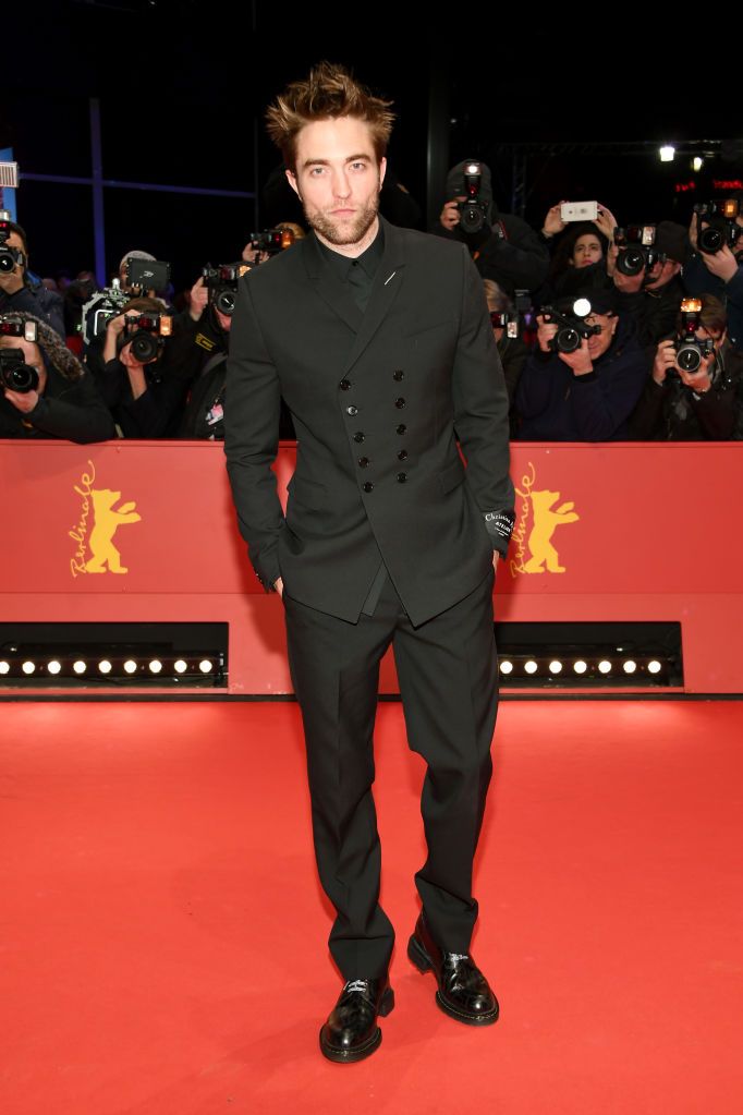berlin, germany   february 16  robert pattinson attends the damsel premiere during the 68th berlinale international film festival berlin at berlinale palast on february 16, 2018 in berlin, germany  photo by pascal le segretaingetty images