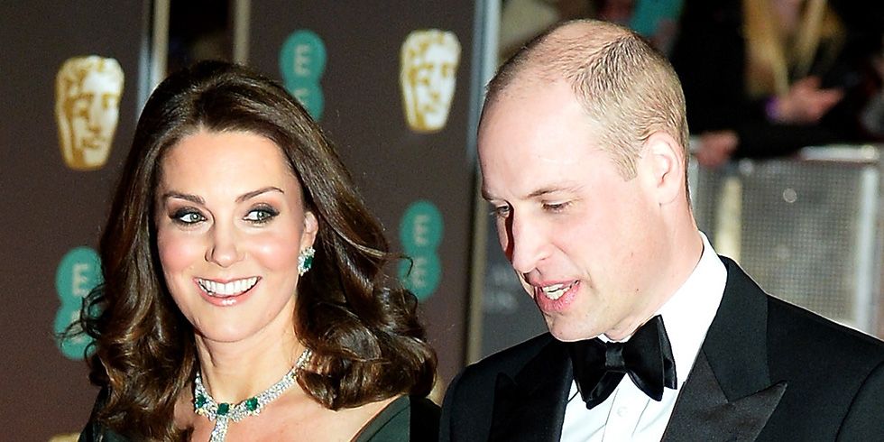 Prince William and Kate Middleton 2018 BAFTA Awards Prince William and Kate Middleton BAFTA Fashion