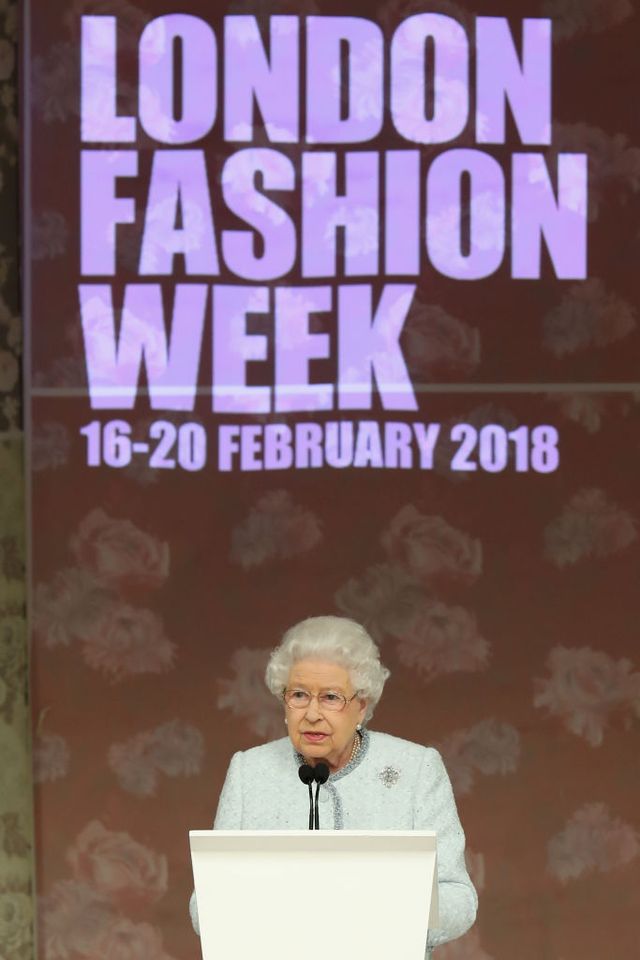 queen death london fashion week