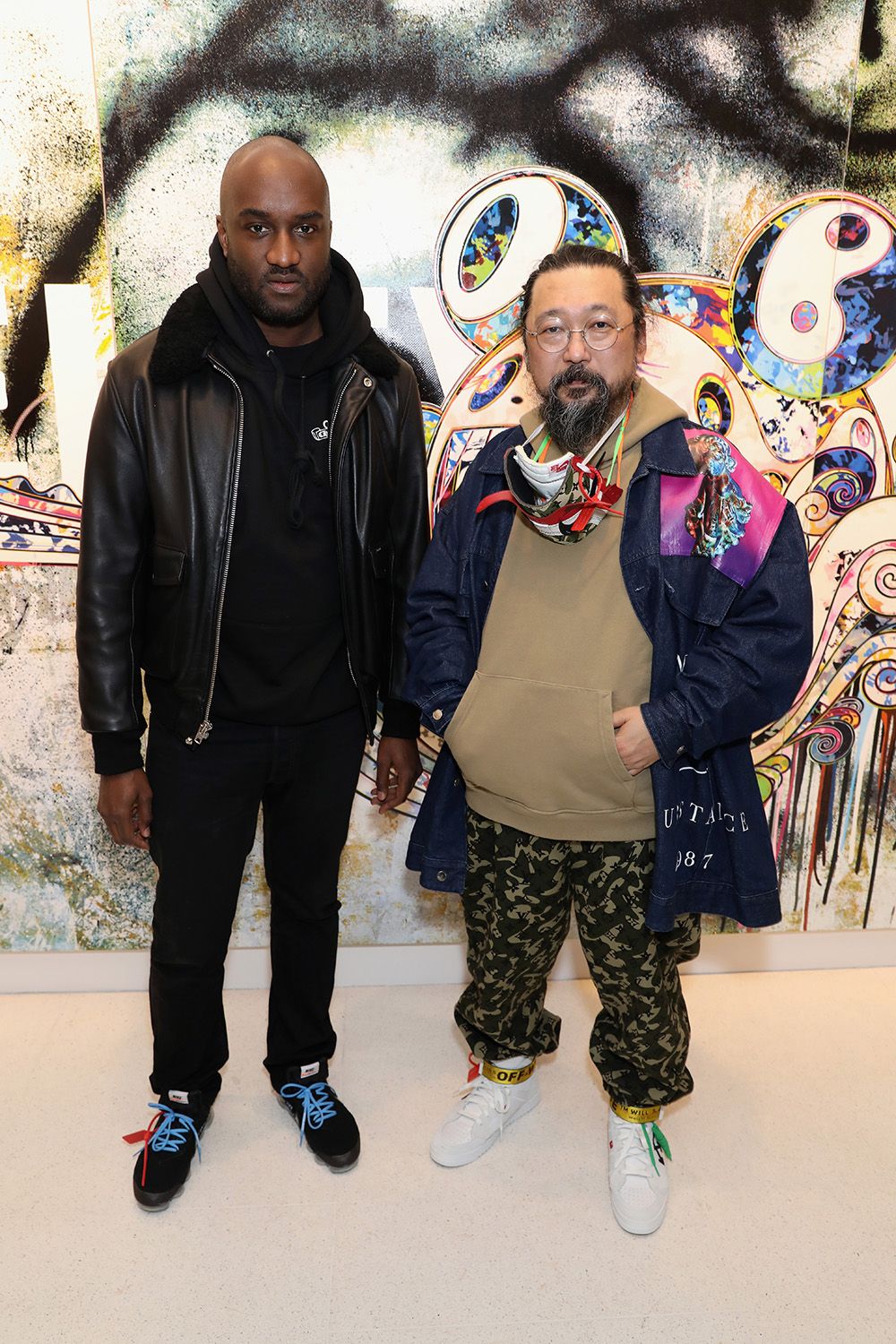 Virgil Abloh and Takashi Murakami Chat with AD About Their Gagosian  Collaboration