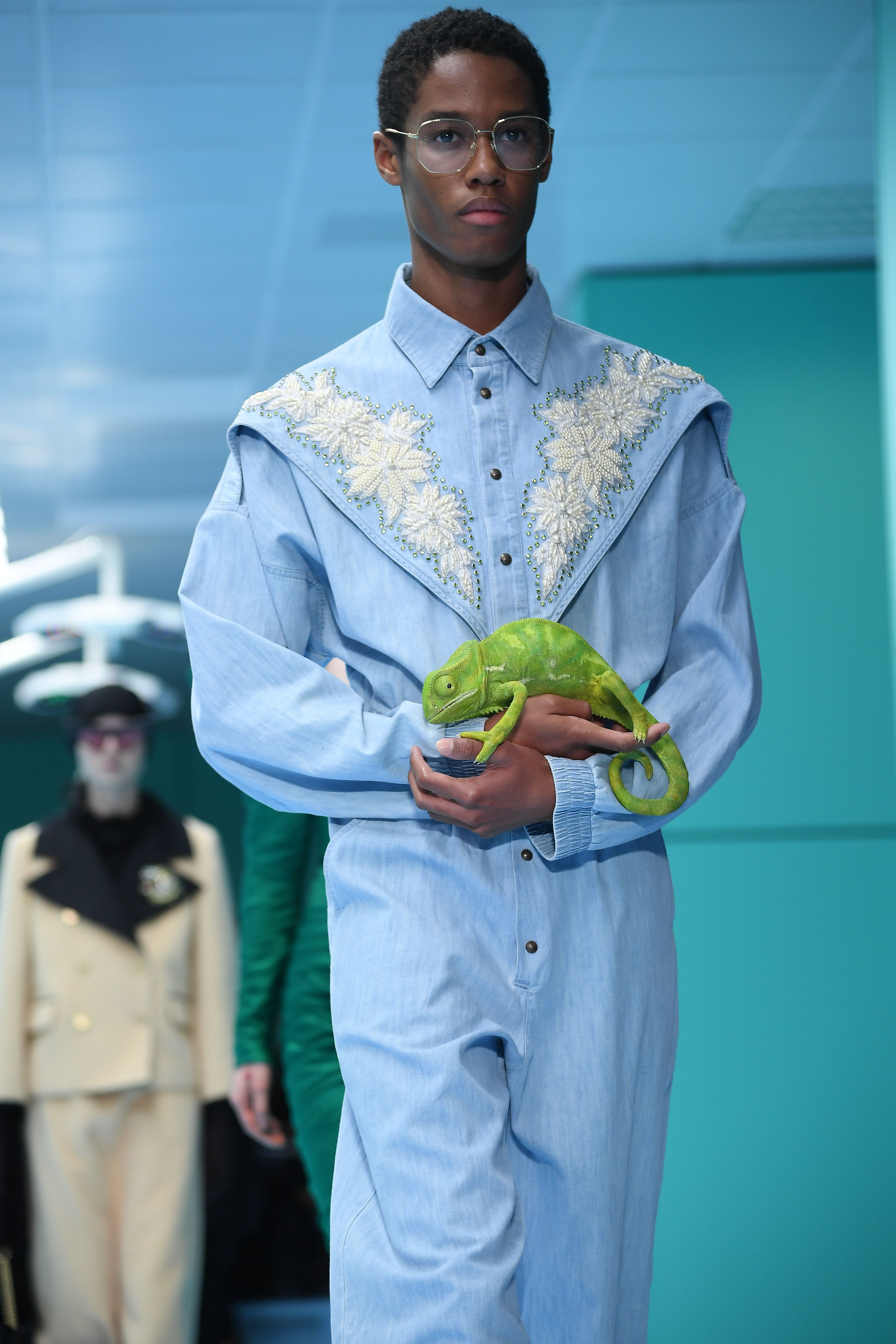 Let's Talk About The Headgear At Gucci's Fall 2018 Show — KOLOR