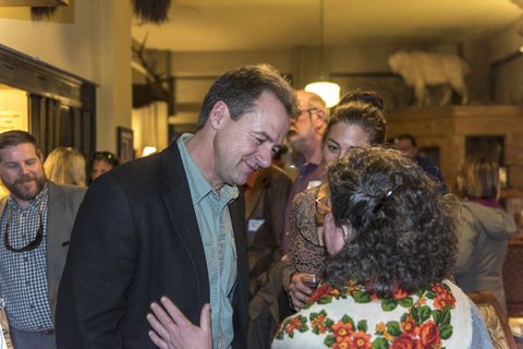 Montana Governor Steve Bullock campaigns for local democrats