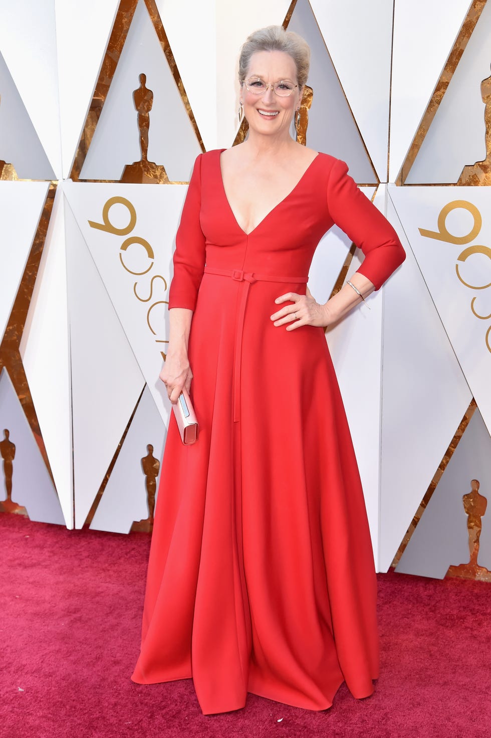 HOLLYWOOD, CA, MARCH 04 Meryl Streep attends the 90th Academy Awards held at the Hollywood and Highland Center on March 4, 2018 in Hollywood, California, Photo by: Jeff Kravitz Film Magic