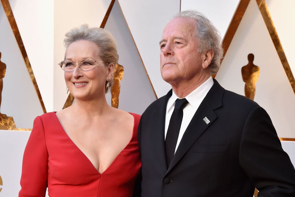 hollywood, ca march 04 meryl streep l and don gummer attend the 90th annual academy awards at hollywood highland center on march 4, 2018 in hollywood, california photo by jeff kravitzfilmmagic