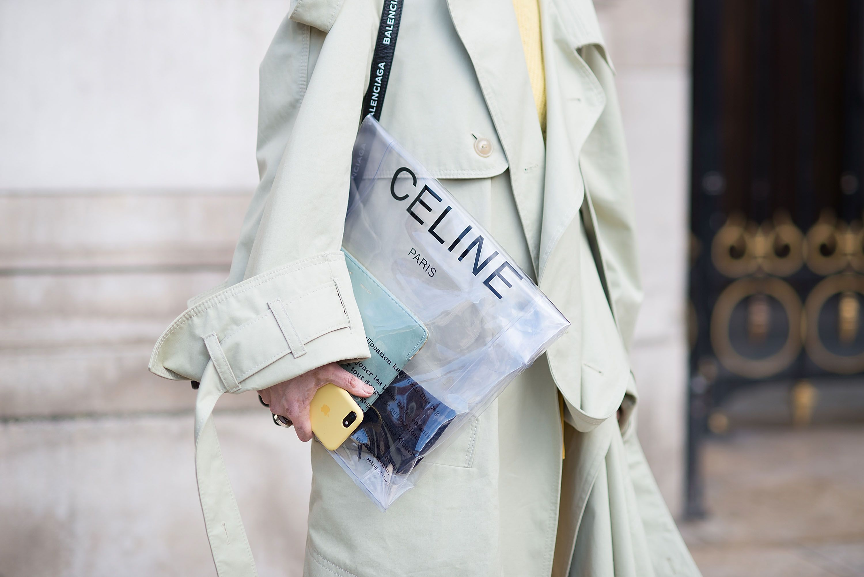 Celine discount clear bag