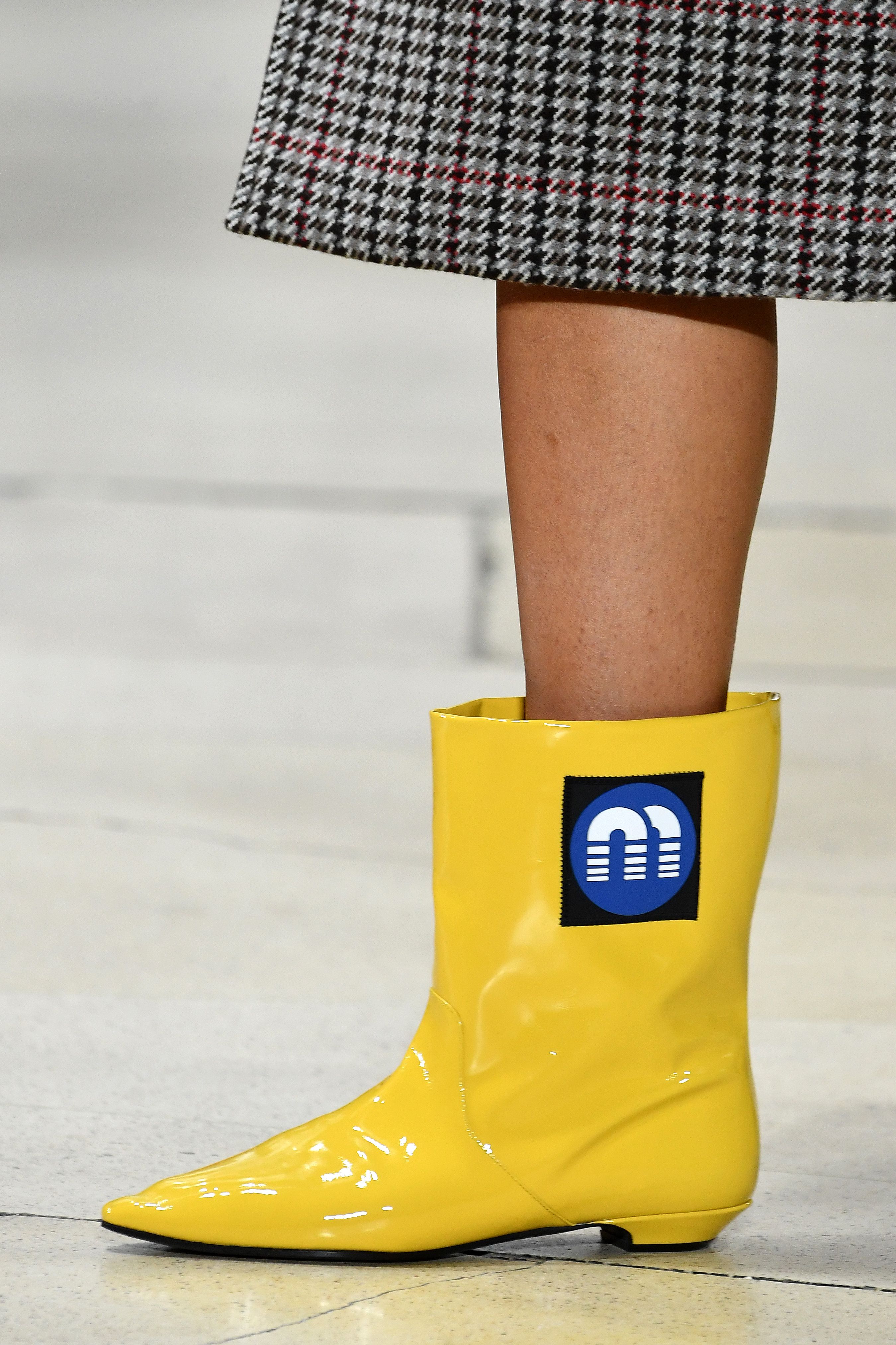 Miu miu rain top boots