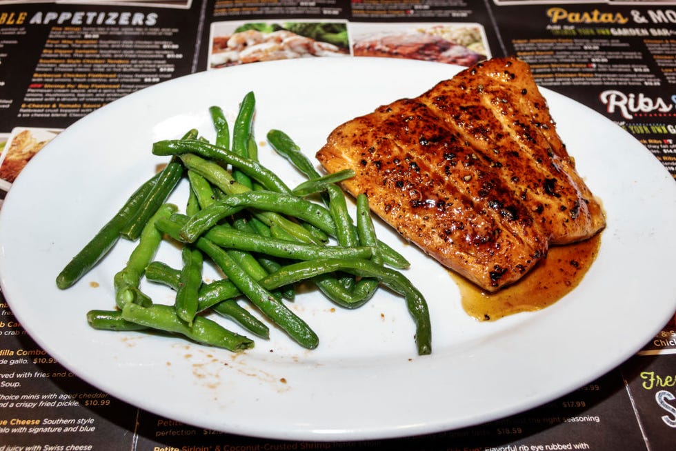 a plate of food from ruby tuesday