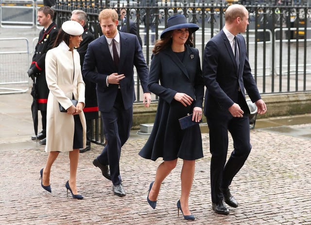 Royal Family Commonwealth Day Photos - Meghan Markle Attends First ...