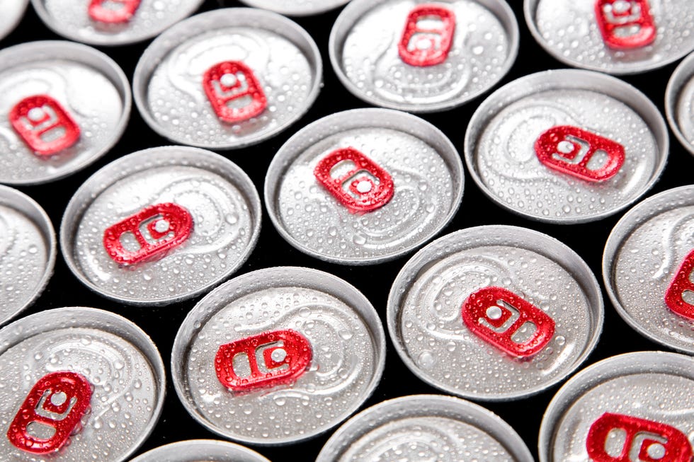 drink cans right from the fridge
