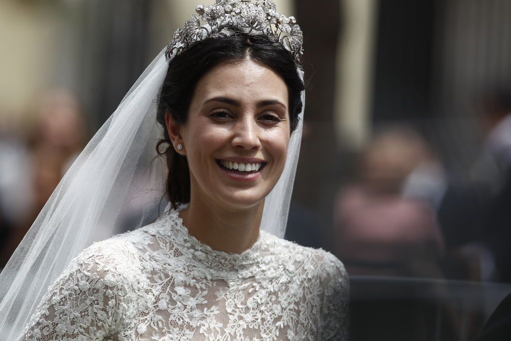 Hanover Floral Tiara - Alessandra de Osma Wedding Tiara Details