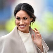 belfast, united kingdom   march 23  meghan markle is seen ahead of her visit with prince harry to the iconic titanic belfast during their trip to northern ireland on march 23, 2018 in belfast, northern ireland, united kingdom  photo by charles mcquillangetty images