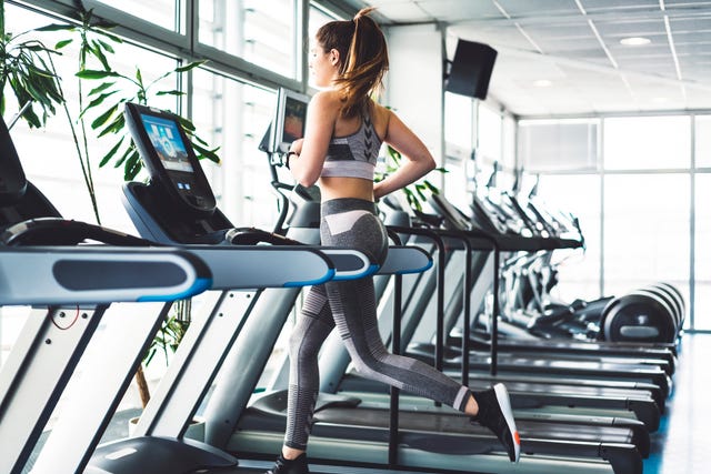 hardlopen op een loopband gemakkelijker dan buiten