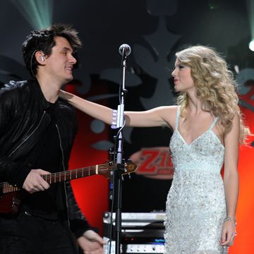 new york december 11 john mayer and taylor swift perform onstage during z100s jingle ball 2009 presented by hm at madison square garden on december 11, 2009 in new york city photo by theo wargowireimage for clear channel radio new york