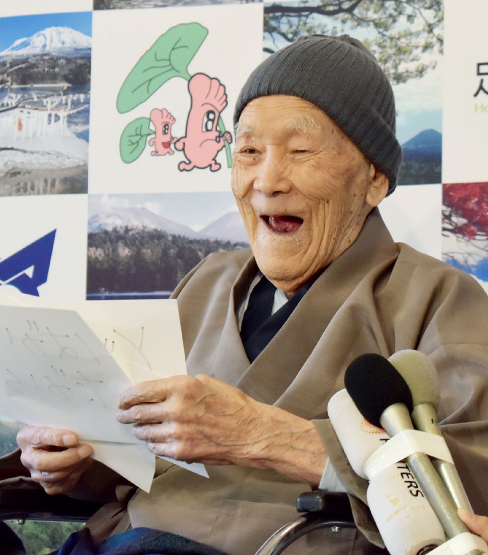 world's oldest man masazo nonaka