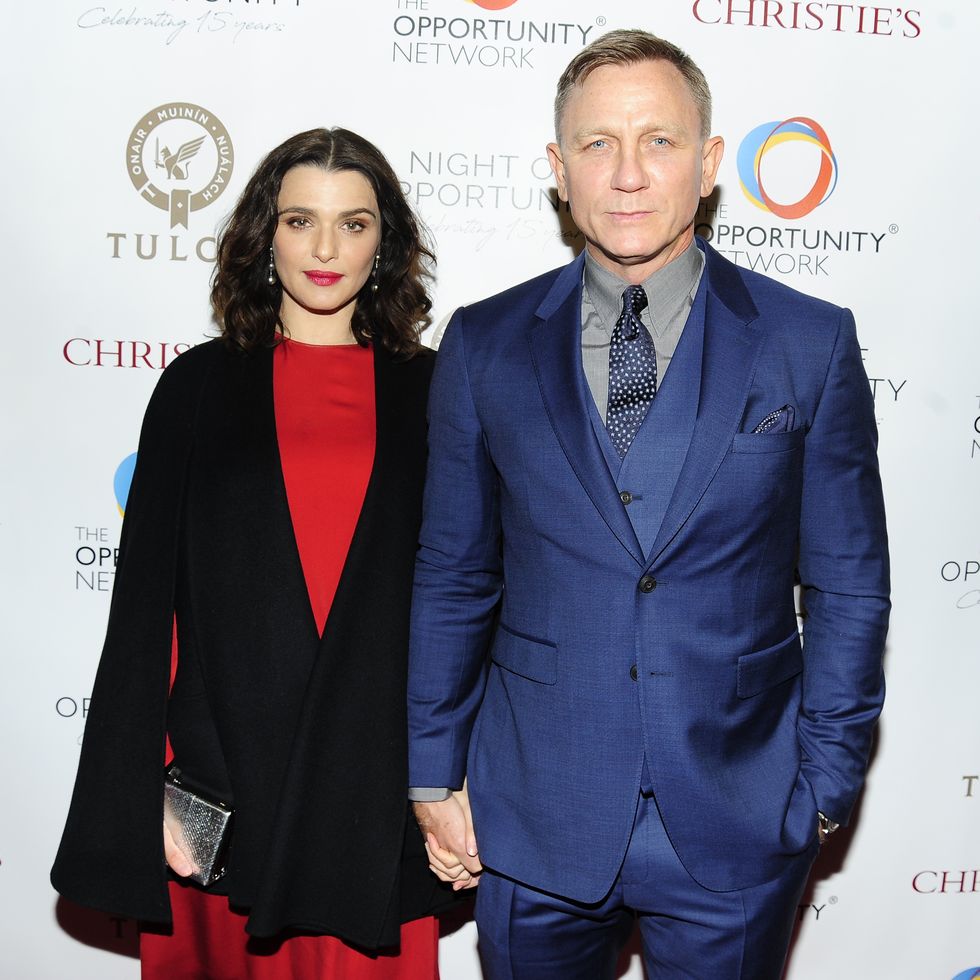 new york, ny april 9 rachel weisz and daniel craig attend the opportunity networks 11th annual night of opportunity gala at cipriani wall street on april 9, 2018 in new york city photo by paul bruinoogepatrick mcmullan via getty images local caption rachel weiszdaniel craig