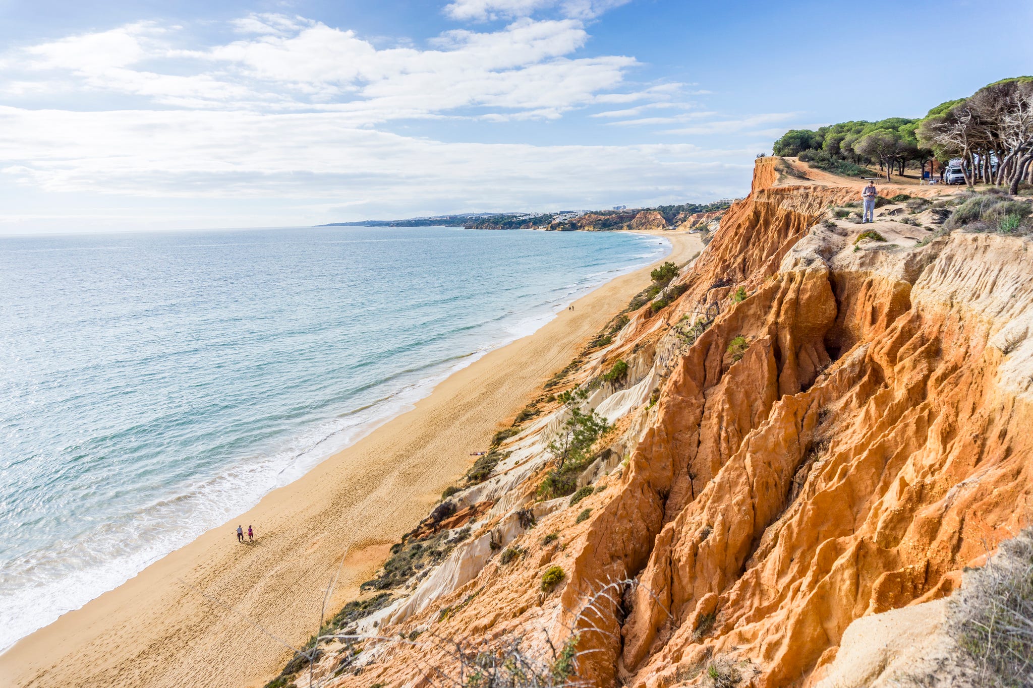 praia da falesia bij albufeira