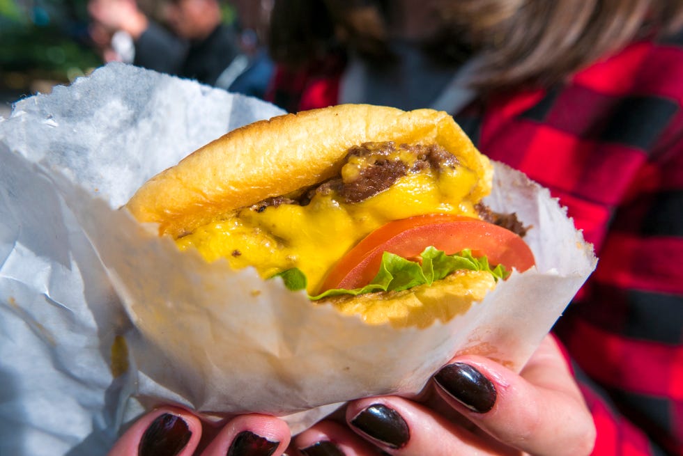 burger, fast food