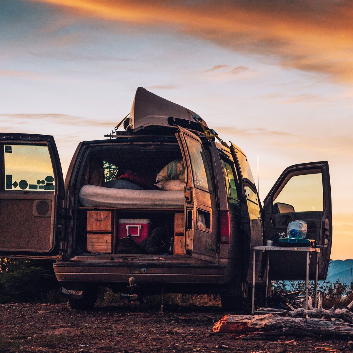 Camper van and RV Collapsible dish rack - Van Living 101